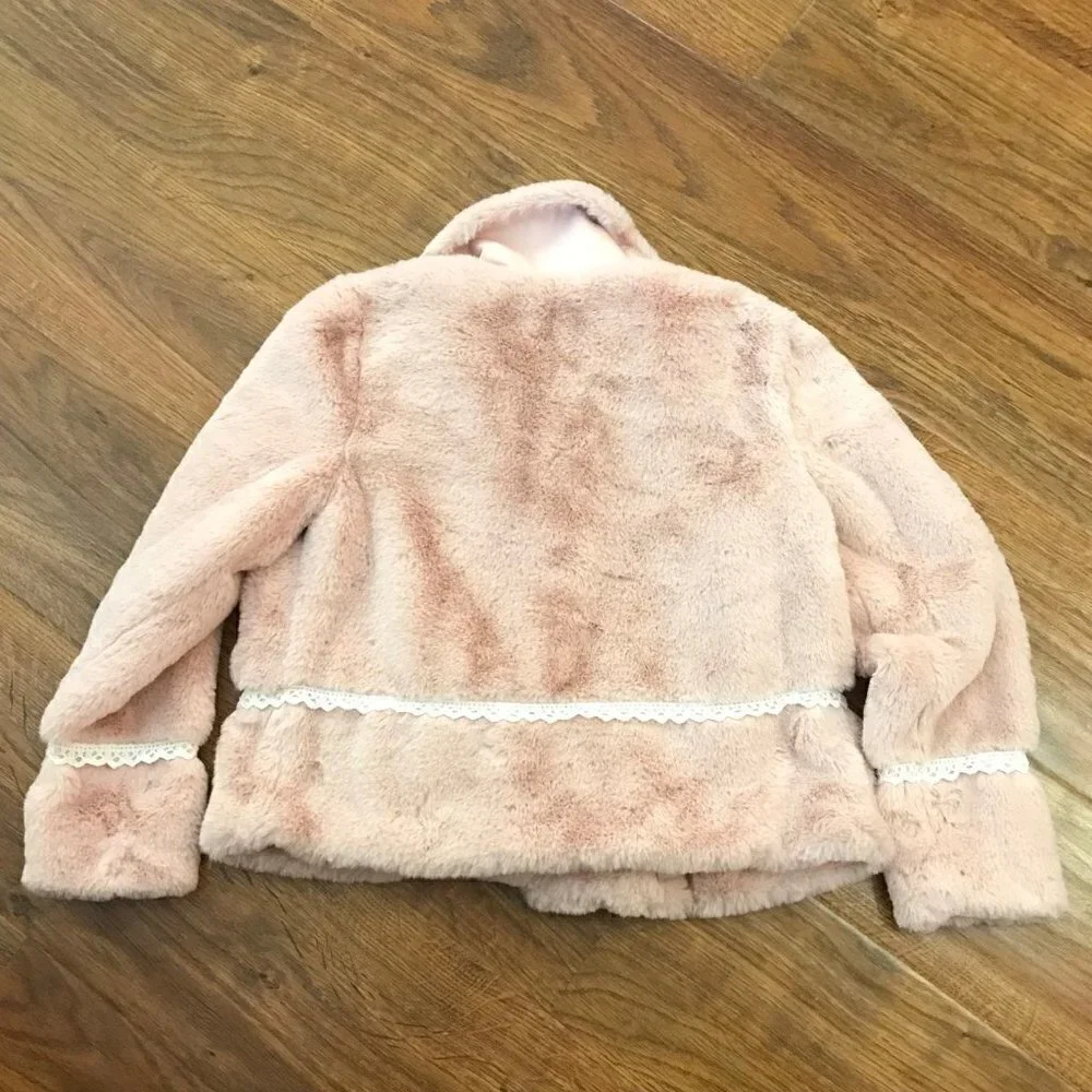 NWT Gymboree Faux Fur Coat